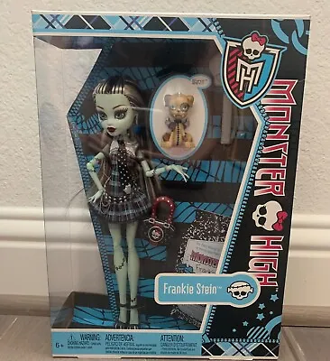 Monster High Frankie Stein Doll. Release 2012. New In Box • $219