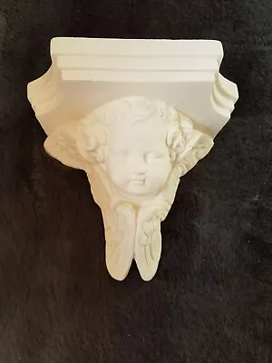 £13 • Buy Cherub Angel Plaster Victorian Corbel Wall Plaque Shelf Bracket Moulding New