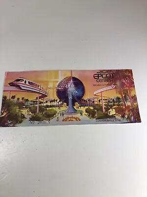 Vintage 1982 EPCOT Center Special Edition Opening Day Commemorative Ticket USED • $14.99