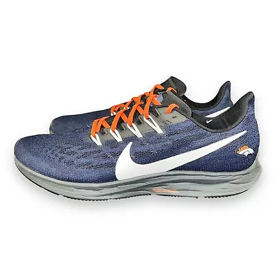 $50 • Buy Denver Broncos Nike Pegasus 36 Shoes Air Zoom NFL Limited Sneakers Size 13 US