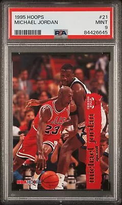 1995 Hoops Michael Jordan #21 PSA 9 • $55.35