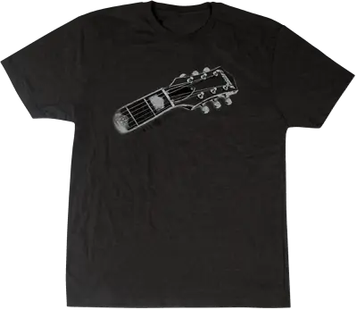 Gretsch Guitars Headstock Graphic Gray T-Shirt - Mens Size XXL #9226437806 • $24.95