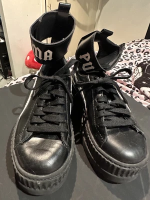 $60 • Buy Puma Fenty X Rihanna Ankle Strap Platforms