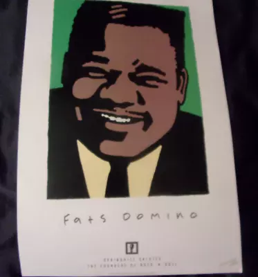 Michael Schwab-springhill (fats Domino) The Founders Of Rock'n'roll Poster • $75