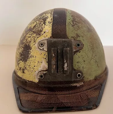 Vintage 1940's Coal Miners Helmet • £20