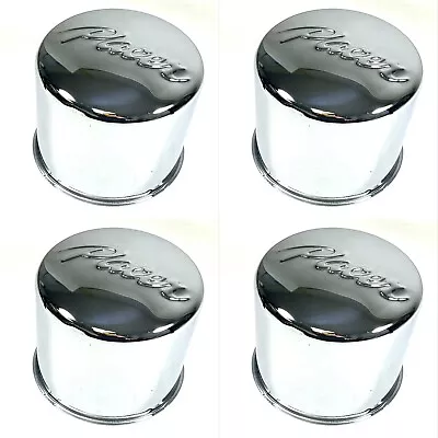 Pacer Wheels Chrome Wheel Rim Center Cap # 102HM (4 CAPS) 4.25  DIAMETER BORE • $85