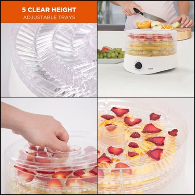$44.92 • Buy Commercial Chef Food Dehydrator, Dehydrator For Food And Jerky, CCD100W6...