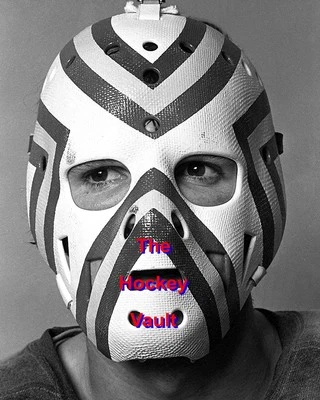 $6.99 • Buy KANSAS City SCOUTS Denis HERRON #1 Head / MASK SHOT Custom LAB 8X10 AMAZING WOW!