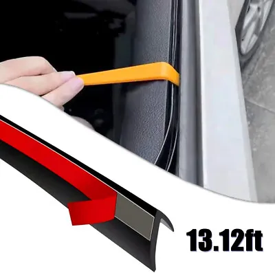 $13.20 • Buy V-shape Car Door Side Window Trim Edge Moulding Weatherstrip Seal Rubber Strip