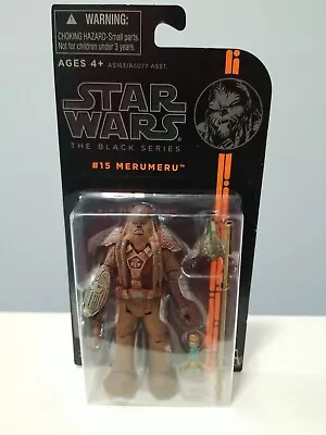 Star Wars The Black Series #15 Merumeru A5163/A5077 Hasbro • $40