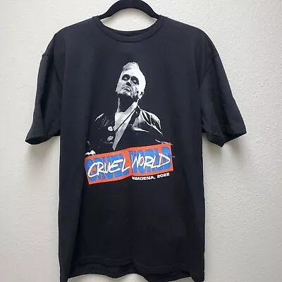 Morrissey Cruel World Tour T-shirt Pasadena 2022 Size Large  • $150