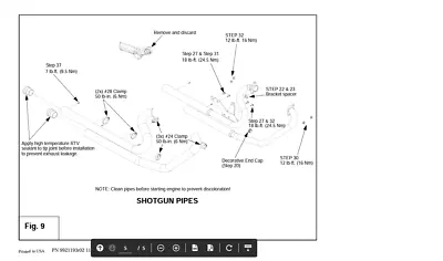 Victory 2008-09 Hammer/jackpot Exhauststage1shotgun49stblk - Pn 2876305-266 • $589.95