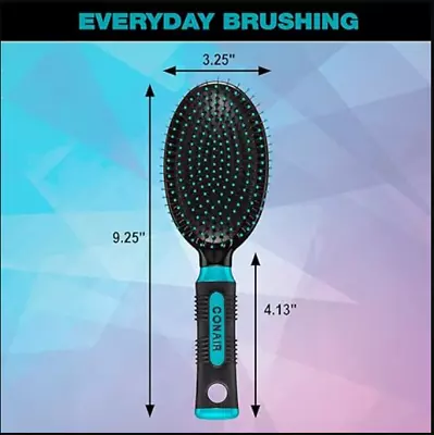 Conair Salon Results Hairbrush For Men And Women (Color May Vary ) 1 Pack • $7.99