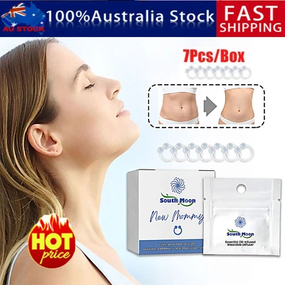 $9.92 • Buy 7PCS Slimming Essential Oil Nose Ring Silicone Nasal Diffuser Menthol Refresh XD