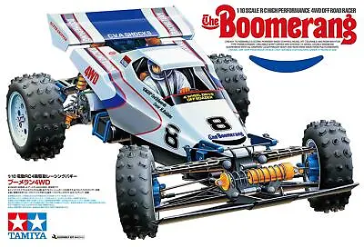 TAMIYA RC 58418 Boomerang (2008) Ed Buggy 4WD 1:10 Car Assembly Kit • $429.33