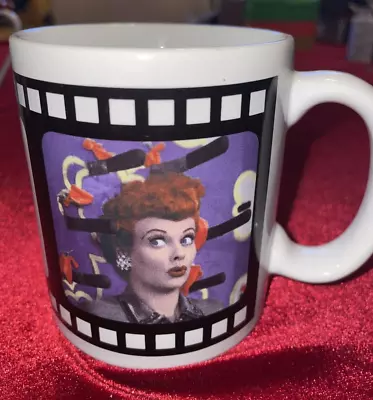 I Love Lucy Coffee Cup Featuring The Knife-throwing Scene Filmstrip Image • $10