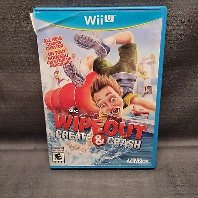 Wipeout: Create & Crash (Nintendo Wii U 2013) Video Game • $14