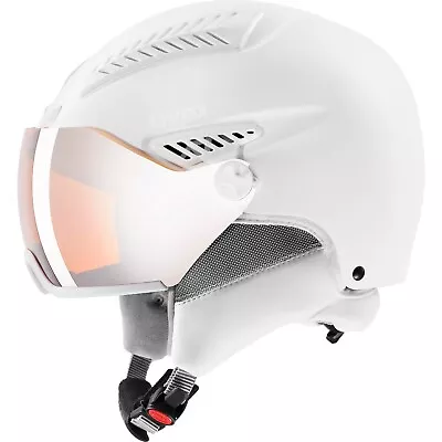 Uvex Hlmt 600 Visor Ski/Snowsport Helmet Unisex White Mat XS 53-55cm Brand New • $141.75