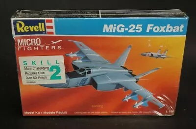 Vintage Revell MiG-25 1:144 Scale Model Kit  • $8