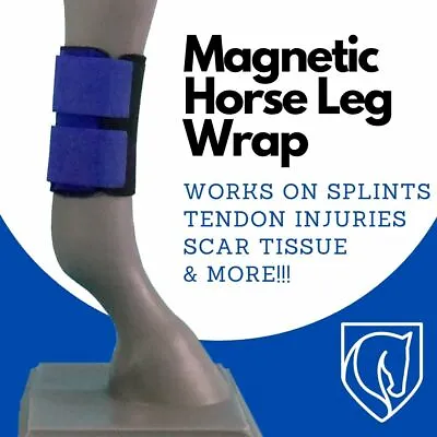 $42.42 • Buy Magnetic Wrap Boot Splints Tendon Injury Scar Tissue Windpuffs Recover Horse  