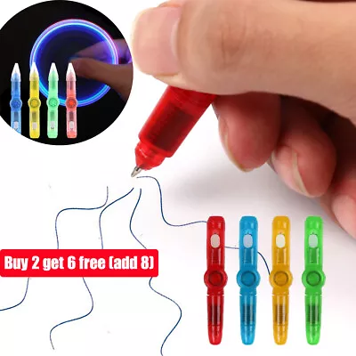 Fidget Spinner Light Up Pen Sensory Toy Autism Stress Relief Games ADHD • £2.82