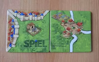 Carcassonne – Spiel Doch | 2 Tile Promo | Mini Expansion | New | English Rules • $14.72