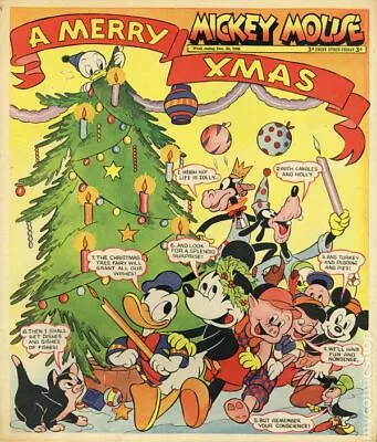 Mickey Mouse Weekly Dec 20 1941 GD/VG 3.0 1940 Stock Image • $35
