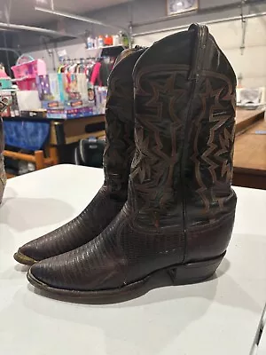 Men's Tony Lama Pointed Toe Western Cowboy Boots Size 10.5D • $47