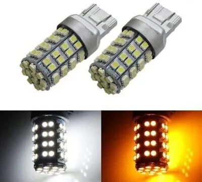 7443 Dual-Color Switchback LED Bulbs For Front Turn Signal (60-White 60-Amber) • $23.39