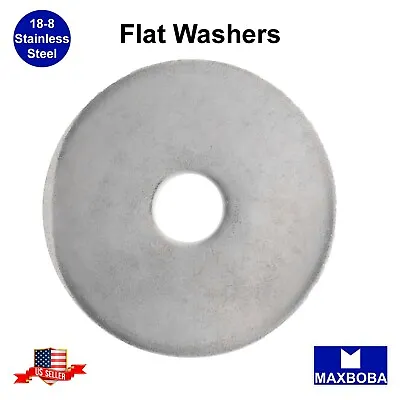 Flat Washers Stainless Steel 18-8 Various Sizes Available • $4.99