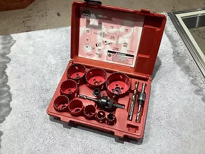 Mac Tools USA Hole Saw Kit HS9596C 3/4  To 2-1/2  ***See Images*** • $49.99