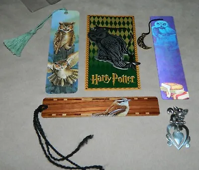 Lot Of 30 Vintage Assorted Bookmarkers Harry Potter-Birds-Unicorn-1 W/Tassel++++ • $19.99