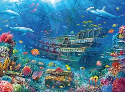 Ravensburger Underwater Discovery 200 XXL Piece Jigsaw Puzzle For Kids - 12944 - • $21.55