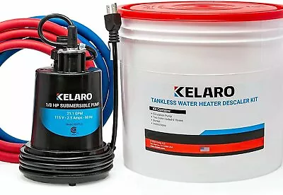 Tankless Water Heater Flushing Descaling Kit For Electric Just Add Vinegar • $118.97