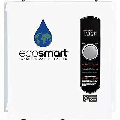 EcoSmart ECO 27 Electric Tankless Water Heater 27 KW At 240 Volts 112.5 Amps • $549