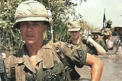 Vietnam  War  Photos --    Soldiers On Patrol • $3.99