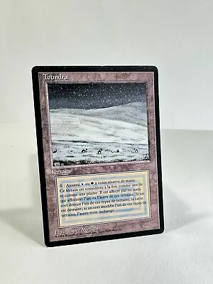 MTG Magic The Gathering Revised Edition FBB French Tundra Dual Land LP • $1050