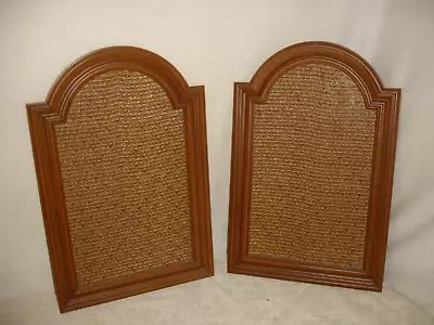 Vintage 1960s Magnavox Console Stereo Speaker Cover Panels 1P3800 • $30