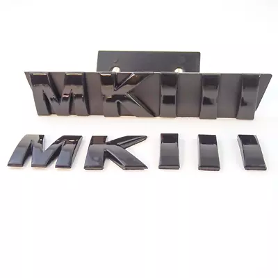 3D MKIII MK3 Grill Aut Emblem Truck Badge Stickers On Car For VW Golf Jetta 93+ • $6.88