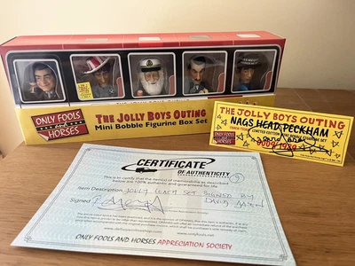£349 • Buy Only Fools And Horses Jolly Coach Set Low No 009/1989 Signed By David Jason COA