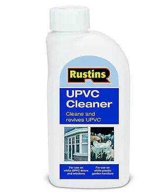 Rustins UPVC Cleaner 500ml Quickly Cleans And Restores All Types Of White UPVC • £9.55