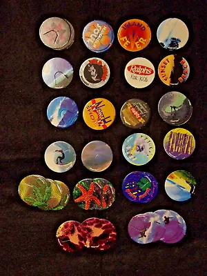 Lot Of 51 Vintage Pogs Milk Caps Of Hawaii Ralphs Wild Wing • $11.99