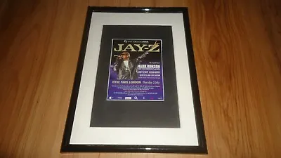 £14.99 • Buy JAY Z Hyde Park 2008-framed Original Advert
