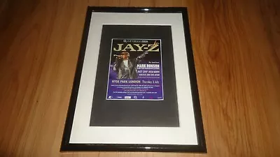 JAY Z Hyde Park 2008-framed Original Advert • £16.99