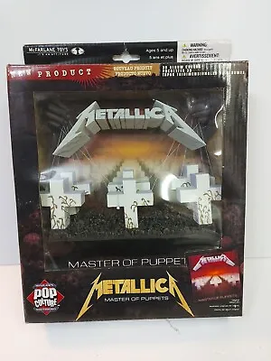 Metallica Master Of Puppets 3D Album Cover McFarlane Toys Pop Culture Masterwork • $70.20