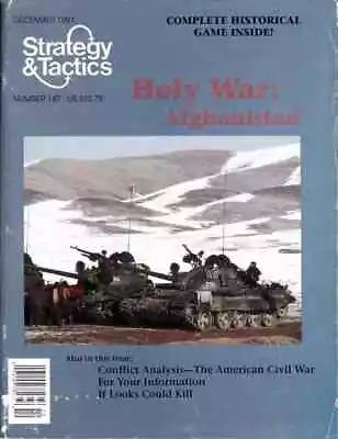 $5 • Buy Strategy & Tactics Holy War: Afghanistan SPI Decision Games