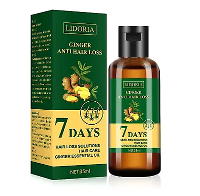 Natural Premium Haircare Ginger Anti Hair Loss 7 Days Oil 35ml • $40.70