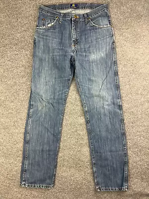 Wrangler 47MWZDD Jeans Men's 32x34 Blue Denim Cowboy Regular Fit Workwear • $10