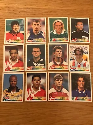 Panini France 1998 (danone) 12 Different Stickers Includes Maldini Of Italy • £7.50