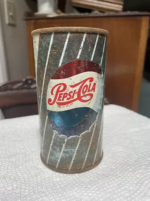 Pepsi Cola Flat Top Can 1950s Rusty Coke 12 Ounce Oz Empty Old Vintage • $5.51